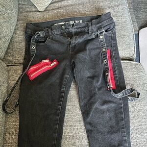 HT  (hot topic) denim stinger Jeans30x32 skinny fit